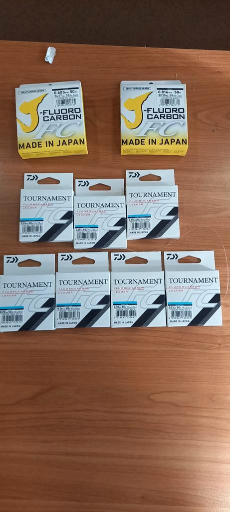 Daiwa Tournament Fluorocarbon 50% korting, Watersport en Boten, Hengelsport | Roofvissen, Nieuw, Vislijn, Ophalen of Verzenden