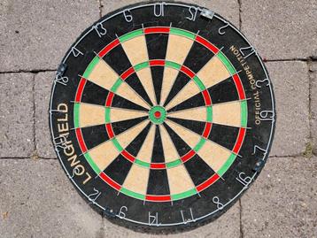  Longfield dartbord van Sisal met 5 pijlen beschikbaar voor biedingen