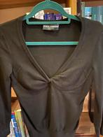 Dolce and Gabana v-hals stretch truitje, maat 36, Zwart, Ophalen of Verzenden, Zo goed als nieuw, Lange mouw