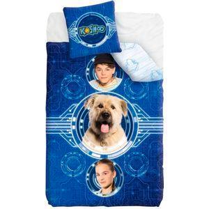 PARTIJ 1 PERSOONS DEKBEDOVERTREK + SLOOP STUDIO 100 KOSMOO, Diversen, Rommelmarktspullen, Nieuw, Ophalen of Verzenden