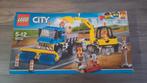 Lego City 60152 Veeg- en graafmachine, Kinderen en Baby's, Speelgoed | Duplo en Lego, Ophalen of Verzenden, Zo goed als nieuw