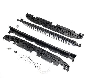 Side Steps Mercedes GLE W167 AMG Dorpels Zilver Zijskirts beschikbaar voor biedingen