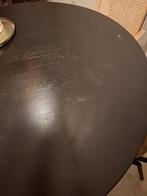 WOOOD Eettafel Blacknight Eiken - 129cm, Huis en Inrichting, Tafels | Eettafels, Ophalen, Gebruikt, 100 tot 150 cm, Vier personen