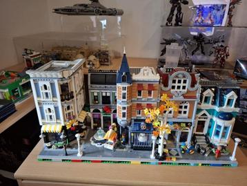 Lego modulair assembly bookstore en police station beschikbaar voor biedingen