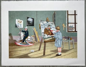 Zeefdruk Tito Salomoni beschikbaar voor biedingen