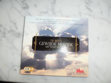 2 CD SET DE BESTE GEWIJDE MUZIEK UIT OOST & WEST. beschikbaar voor biedingen
