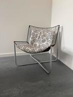 Draadstoel, Huis en Inrichting, Stoelen, Gebruikt, Zwart, Ophalen of Verzenden, Metaal