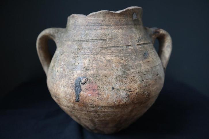 Antiek voorraadpot, Antiek en Kunst, Antiek | Keramiek en Aardewerk, Ophalen of Verzenden