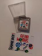 Game Boy Gear Works - Compleet met Boekje & Case!, Spelcomputers en Games, Games | Nintendo Game Boy, Puzzel en Educatief, Gebruikt