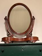 Antieke Mahoniehouten kaptafel, Ophalen, Zo goed als nieuw, Minder dan 100 cm