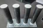 4x Ikea poten 16,5cm tbv badkamerkast Vattern, Ophalen of Verzenden, Gebruikt