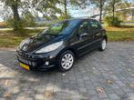 Peugeot 207 1.4 VTI 16V 5DRS 2011 Zwart, Auto's, Peugeot, Voorwielaandrijving, Euro 5, Stof, Isofix