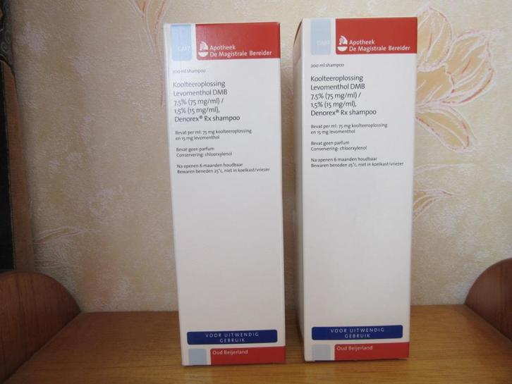 2 flacons Denorex shampoo, Sieraden, Tassen en Uiterlijk, Uiterlijk | Haarverzorging, Nieuw, Shampoo of Conditioner, Verzenden
