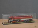 diorama vitrine trekker+trailer, Ophalen of Verzenden, Nieuw, Bus of Vrachtwagen, Tekno