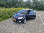 Skoda Fabia 1.4 16V 63KW Combi 2008 Zwart, Auto's, Voorwielaandrijving, Zwart, 4 cilinders, Elektrische ramen