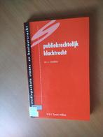 Publiekrechtelijk klachtrecht. Riezebos, Mr. C., Ophalen of Verzenden, Gelezen, Sociale wetenschap