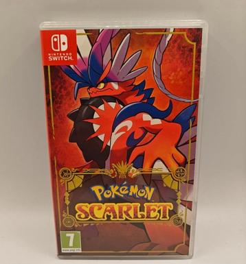 Pokemon scarlet Nintendo switch beschikbaar voor biedingen