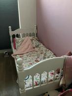 Wit, brocante bed, Ophalen