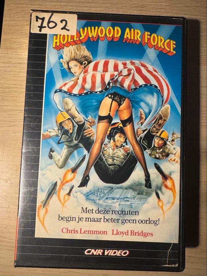 Hollywood Air Force VHS - Komedie! Ex rental, Cd's en Dvd's, VHS | Film, Gebruikt, Ophalen of Verzenden
