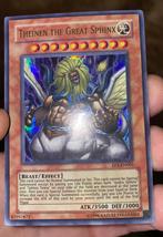 Yu-Gi-Oh! Theinen the Great Sphinx EPI-EN001 Movie PromoM/NM, Foil, Ophalen of Verzenden, Losse kaart, Zo goed als nieuw