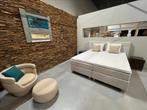 Luxe Boxspring Ibiza beige Actieprijs bed topper matras, Ophalen, Beige, Luxe Boxspring Ibiza beige, 180 cm
