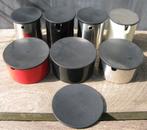 STELTON SUIKER+MELKPOTJES MAGNUSSEN 7 STUKS, Ophalen of Verzenden, Gebruikt