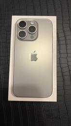 Iphone 15 pro titanium, Telecommunicatie, Mobiele telefoons | Apple iPhone, 128 GB, Zwart, Ophalen of Verzenden, Zo goed als nieuw