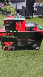 Accu Grasmaaier Set - Nieuw!, Tuin en Terras, Grasmaaiers, Ophalen of Verzenden, Nieuw, Accu-grasmaaier, Henx
