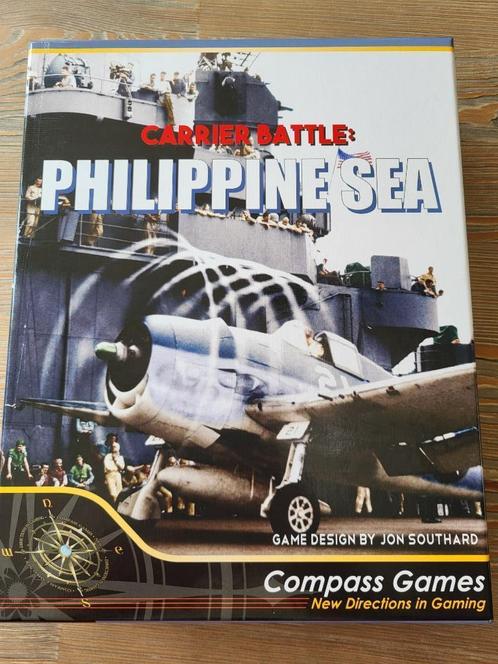 Carrier Battle Philippine Sea, Hobby en Vrije tijd, Gezelschapsspellen | Bordspellen, Zo goed als nieuw, Een of twee spelers, Ophalen of Verzenden