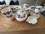 boerenbont gebakservies, Huis en Inrichting, Ophalen, Gebruikt, Overige typen, Aardewerk