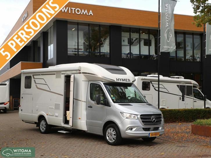 Hymer BMC-T 680 EP Level / Hefbed / 2x airco / omvormer / 5P, Caravans en Kamperen, Campers, Bedrijf, tot en met 4, Half-integraal