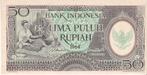 INDONESIA 50 RUPIAH, Verzenden
