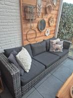 Mooie wicker tuinset, Tuin en Terras, Tuinsets en Loungesets, Ophalen, 5 zitplaatsen, Gebruikt, Wicker