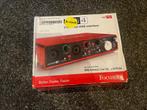 Focusrite scarlett 2i4 gen2 Usb interface, Computers en Software, Geluidskaarten, Ophalen of Verzenden, Zo goed als nieuw, Extern