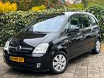 Opel Meriva 1.6 16V automaat 2003 Zwart, 65 €/maand, Stof, Zwart, 4 cilinders