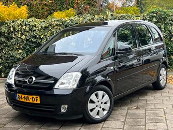 Opel Meriva 1.6 16V automaat 2003 Zwart beschikbaar voor biedingen