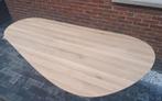 Organische eettafel 220x110cm massief eiken NIEUW, Huis en Inrichting, Tafels | Eettafels, Eikenhout, Rechthoekig, Nieuw, 200 cm of meer