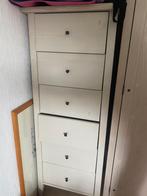 Twee kasten: kledingkast en ladenkast, Ophalen, Gebruikt, 100 tot 150 cm, Met lade(s)