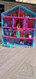 Leuk polly pocket  Poppenhuis met Accessoires, Ophalen of Verzenden, Zo goed als nieuw, Poppenhuis