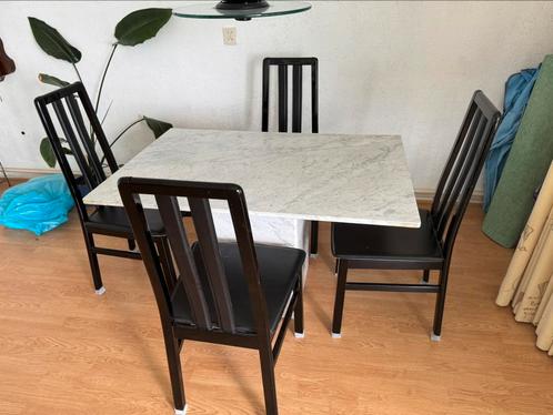 Marble table, Huis en Inrichting, Complete eetkamers, Gebruikt, Ophalen of Verzenden