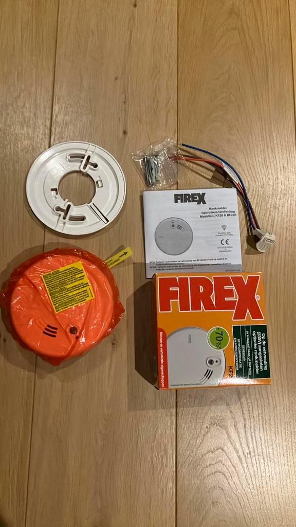 Rookmelder -  NIEUW - Firex KF20 optische rookmelder, Doe-het-zelf en Verbouw, Alarmsystemen, Nieuw, Detector, Sensor of Melder