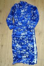 Japanse jurk blauw maat 140-146, Ophalen, Zo goed als nieuw, Meisje, Jurk of Rok