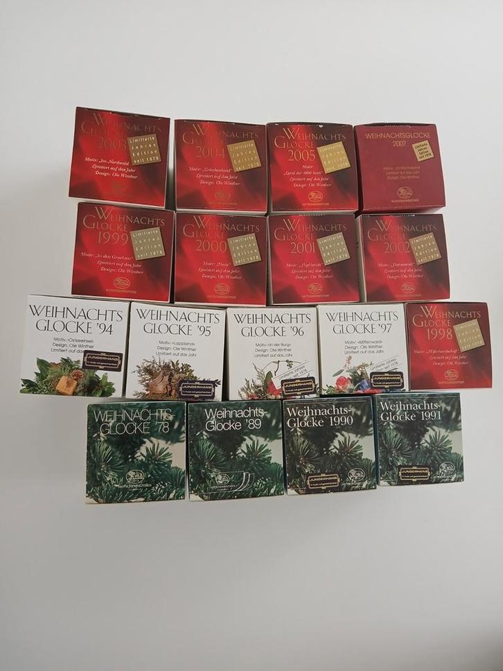 Kerstklokjes Hutschenreuter, Antiek en Kunst, Antiek | Keramiek en Aardewerk, Ophalen of Verzenden