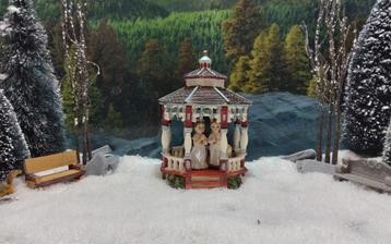 Lemax: village park gazebo voor in uw kerstdorp. beschikbaar voor biedingen
