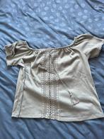 Off the shoulder shirtje groen h&m maat S, Kleding | Dames, Ophalen of Verzenden, Zo goed als nieuw, Groen, Korte mouw