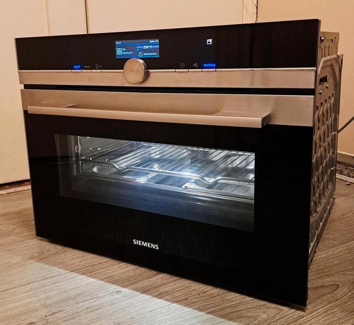 Siemens inbouw combi-stoomoven, Witgoed en Apparatuur, Ovens, Zo goed als nieuw, 45 tot 60 cm, Stoom, Ophalen