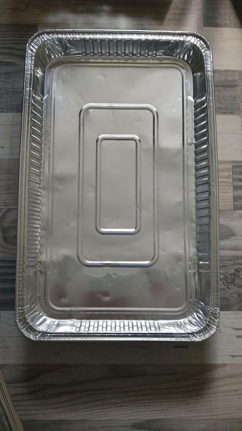 18 aluminium grillschalen bbq schalen 52x33x5cm prijs p/st, Huis en Inrichting, Keuken | Keukenbenodigdheden, Zo goed als nieuw