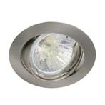 10 stuks Lumiparts Focus inbouwspot rvs voor GU10, Ophalen, Metaal of Aluminium, Plafondspot of Wandspot, Led
