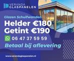 Glazen schuifwanden - Glaspanelen- Getint Glas, Ophalen of Verzenden, Nieuw, Veranda