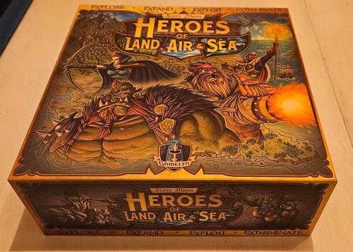 Heroes of air, land and sea, Hobby en Vrije tijd, Gezelschapsspellen | Bordspellen, Zo goed als nieuw, Een of twee spelers, Drie of vier spelers
